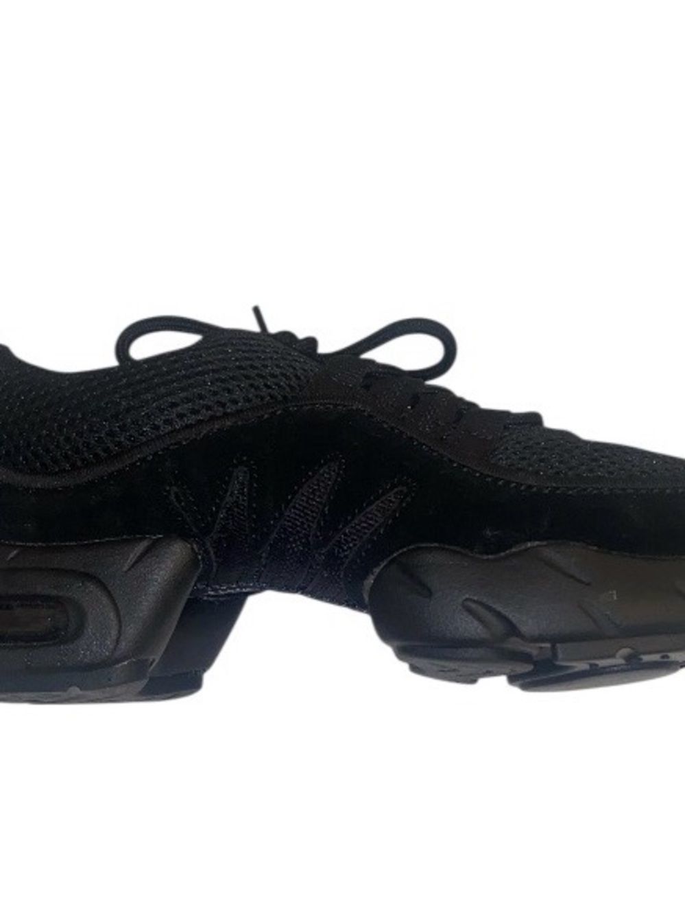 Bloch Black Boost Mesh Split Sole Dance Sneakers size 6.5 (Pre owned) - Picture 4 of 6